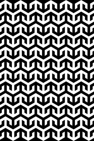 几何图形黑白传统纹样华亿平台印花华亿平台图片