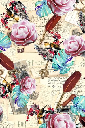 潮流时尚大牌印花华亿平台图片