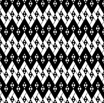 几何图形黑白传统纹样华亿平台印花华亿平台图片