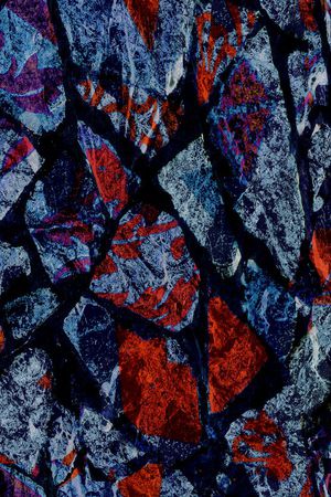 扎染印花华亿平台图片