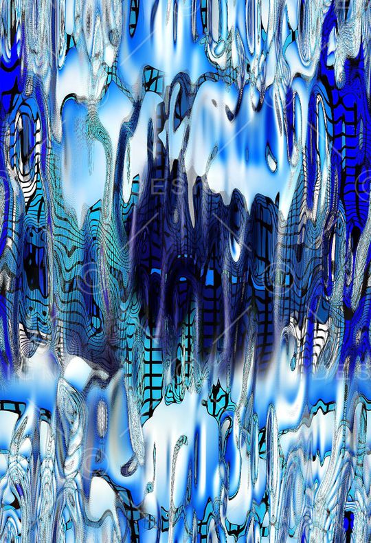 抽象风格印花华亿平台图片