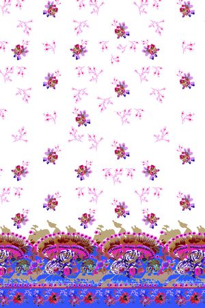 复古印花华亿平台图片