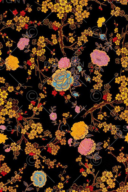 中国风印花华亿平台图片