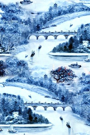 MAX-中国风印花华亿平台图片