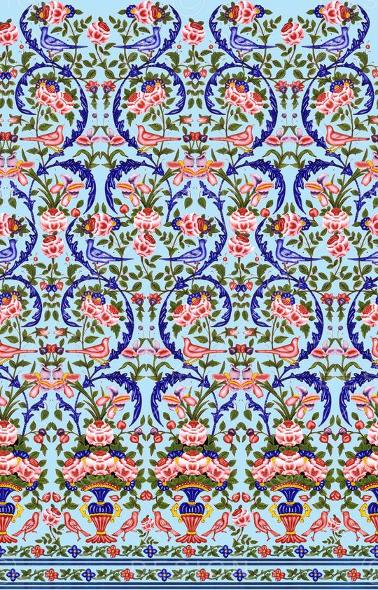 MAX-中国风印花华亿平台图片