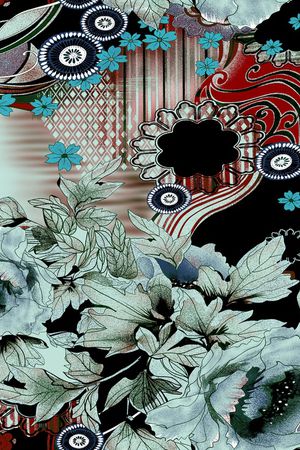 人物印花华亿平台图片