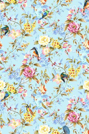 小清新印花华亿平台图片