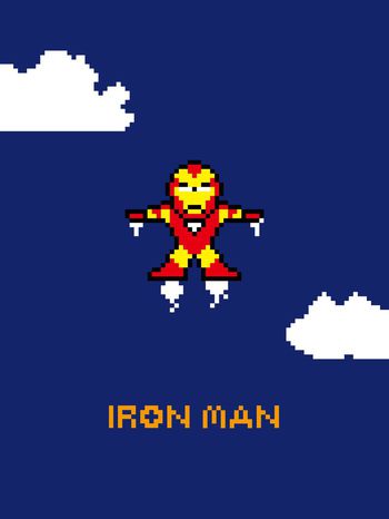 569875-我的世界游戏风格钢铁侠