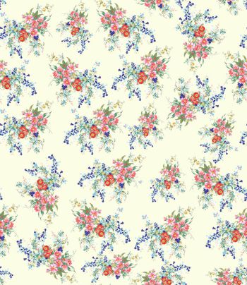 小碎花印花华亿平台图片