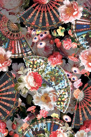 大牌女装 华亿平台印花华亿平台图片