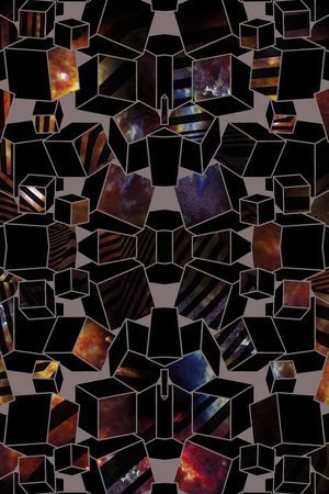 抽象印花华亿平台图片