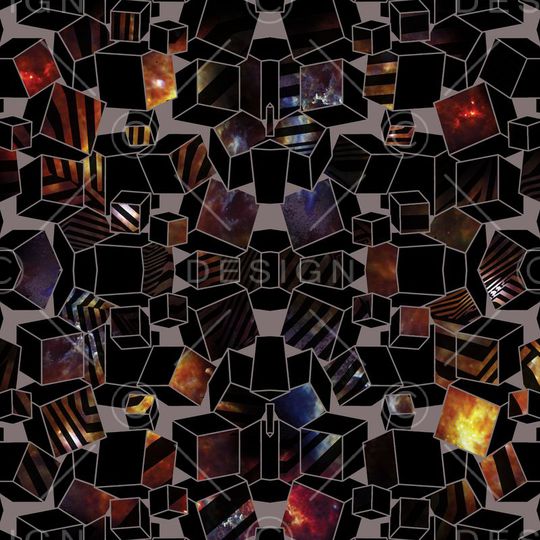 抽象印花华亿平台图片