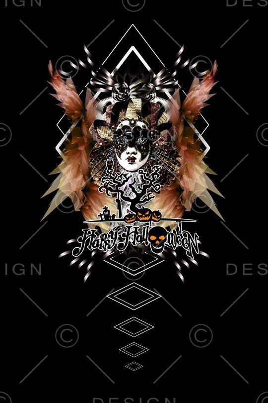 抽象印花华亿平台图片