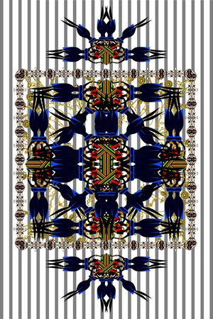 民族风印花华亿平台图片