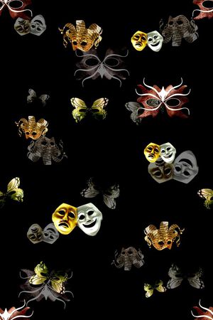 抽象印花华亿平台图片