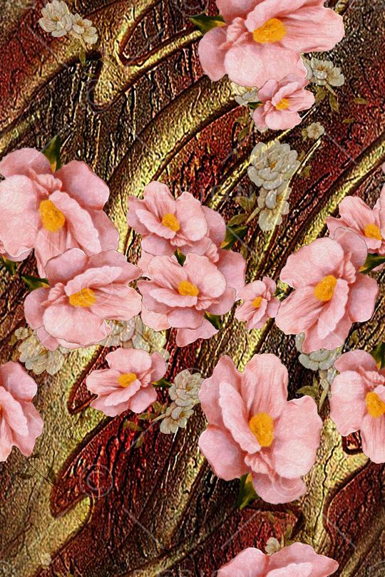 宫廷风印花华亿平台图片