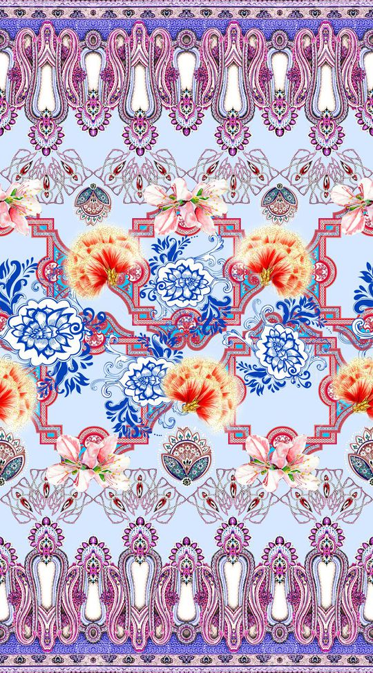 民族风印花华亿平台图片