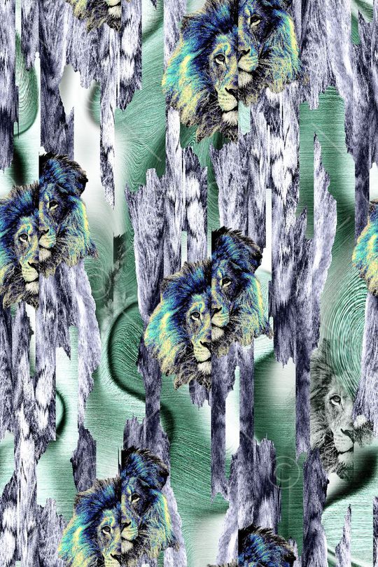 色彩混合印花华亿平台图片