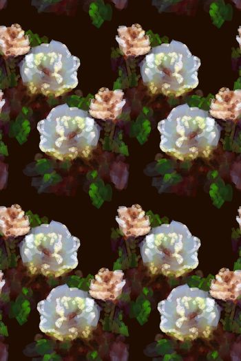 570135-cp原创手绘油画花卉