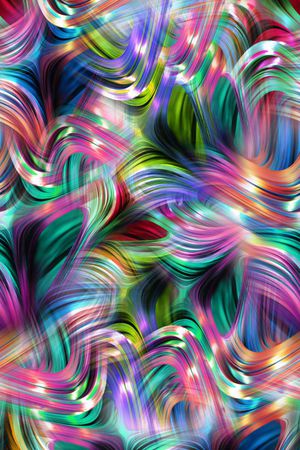 抽象印花华亿平台图片