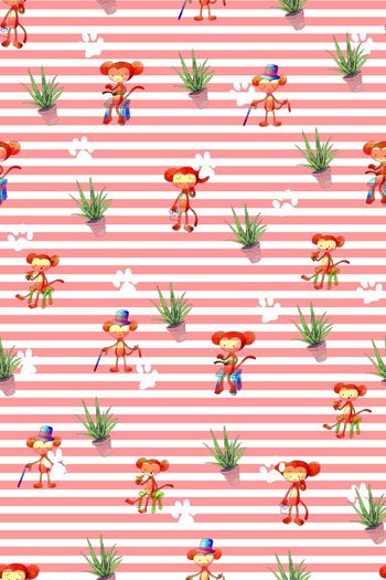 570169-欢乐猴年--猴子先生