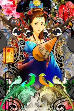 民族风印花华亿平台图片