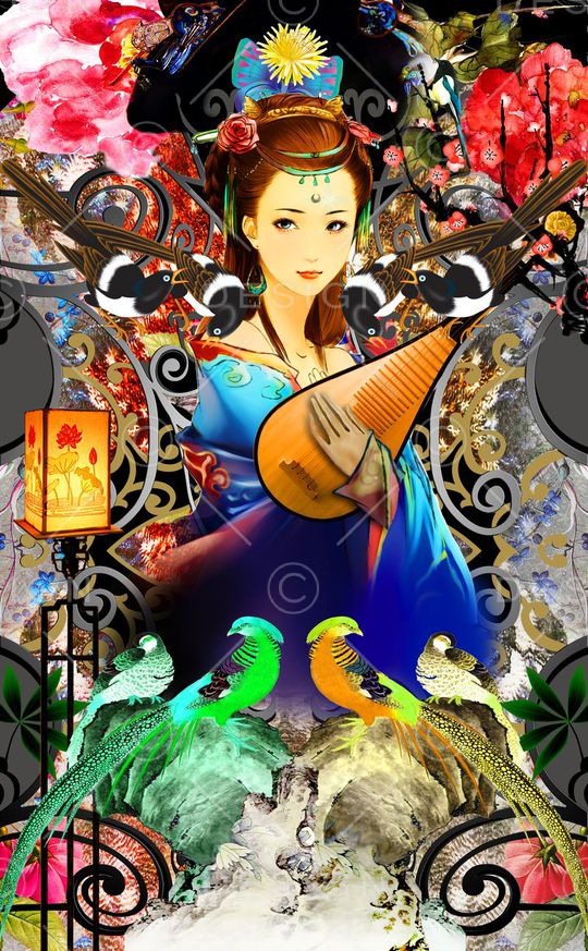 民族风印花华亿平台图片