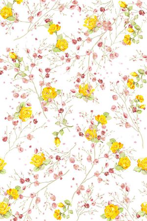 小碎花印花华亿平台图片