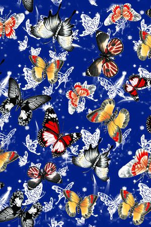 抽象印花华亿平台图片