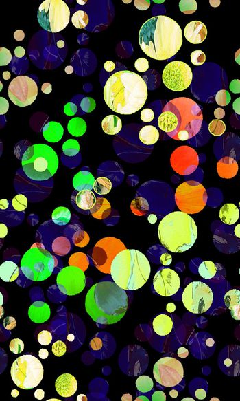 570368-时尚跳跃波点女装印花