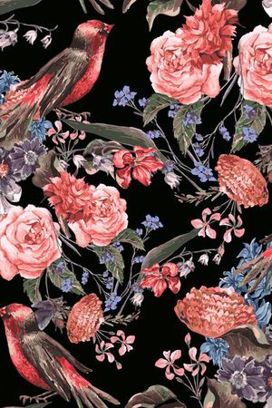 树枝印花华亿平台图片