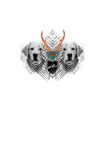 570409-昆虫狗宠物狗几何图形2五彩甲壳虫