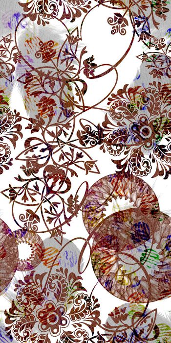 570418-民族风格 花纹 线条 纹理 多色系