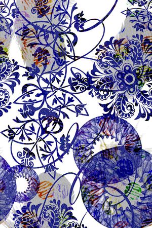 花纹印花华亿平台图片