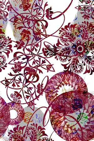 花纹印花华亿平台图片