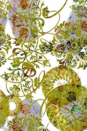 花纹印花华亿平台图片