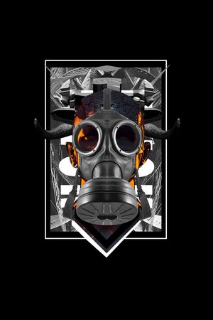 定位黑暗风印花华亿平台图片