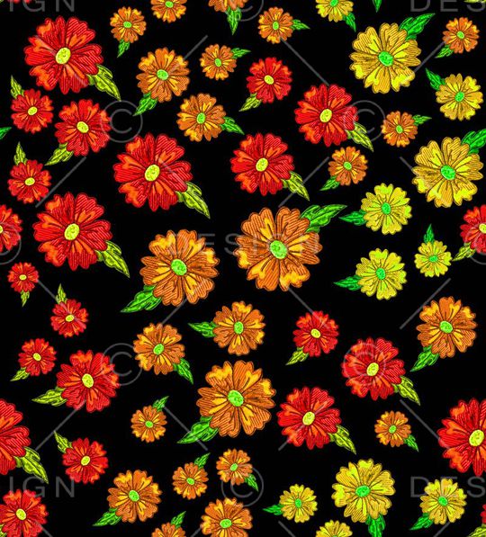 名族风印花华亿平台图片