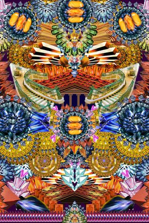 彩色印花华亿平台图片