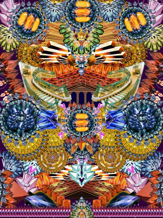 彩色印花华亿平台图片