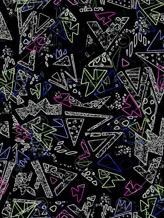 抽象印花华亿平台图片