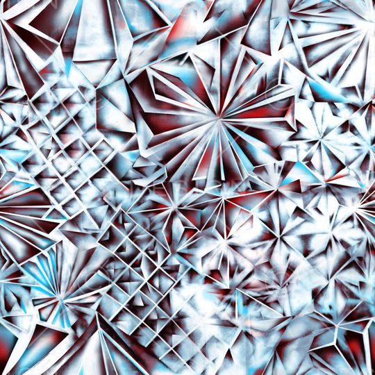 不规则几何印花华亿平台图片