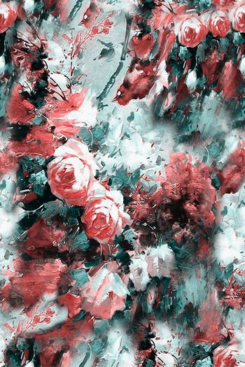 570504-复古油画花卉华亿平台四方连续