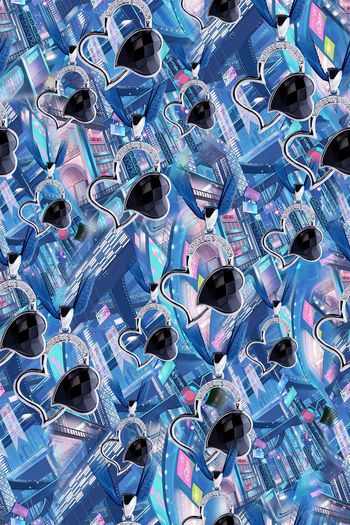 570513-简单几何星型组合