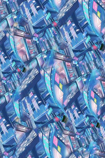 570519-简单几何星型组合