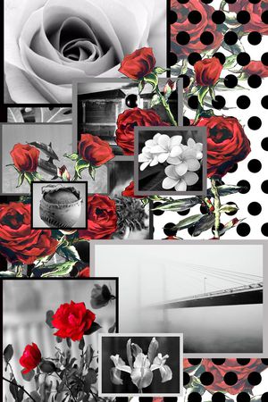 复古印花华亿平台图片