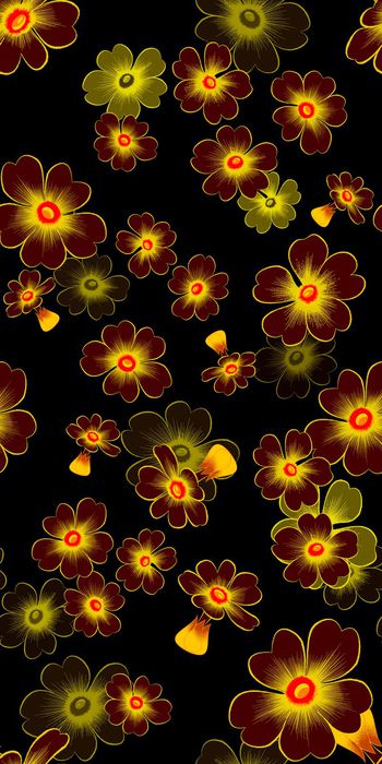 570625-花卉组合 服装 家纺 面料