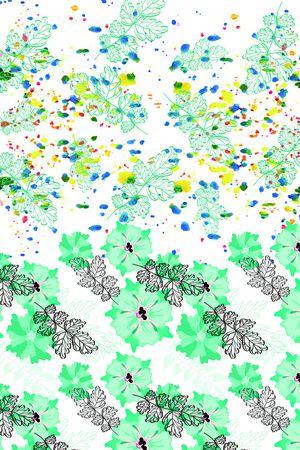 抽象印花华亿平台图片