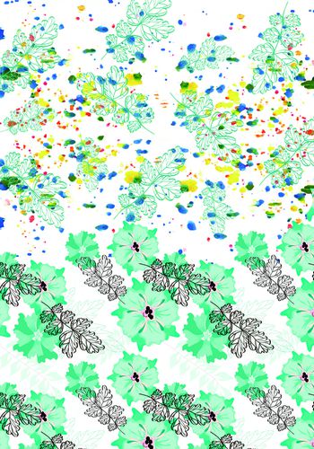 抽象印花华亿平台图片