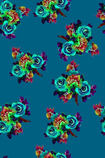 手绘印花华亿平台图片